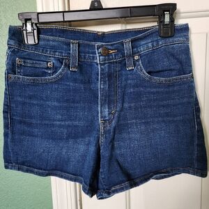 Levi's Denim Blue Jean Shorts